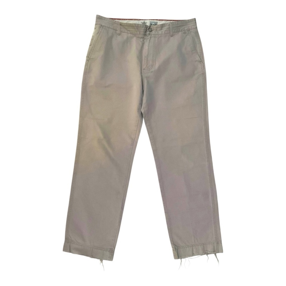 🪖 Converse Men’s Chino Pants‎ 36x32 🪓 Distressed Hem Workwear Fit